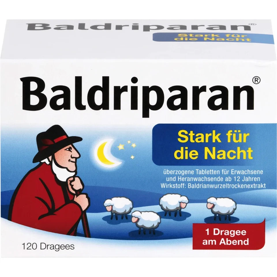 PHARMASGP GMBH Baldriparan Stark Für Die Nacht Überzogene Tab. 120St - 01819245