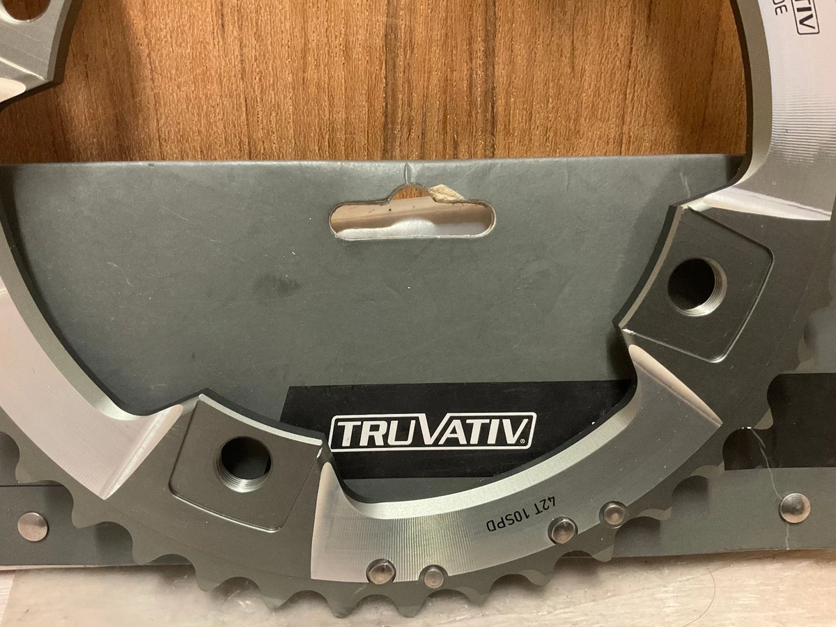 NOS SRAM Truvativ kettenblatt XX 42T bcd 120 AL6 chainring 10s NEU f. GXP Kurbel