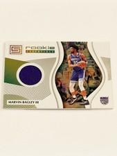 2018-19 Panini Status Basketball Marvin Bagley III Rookie Essentials Patch NBA