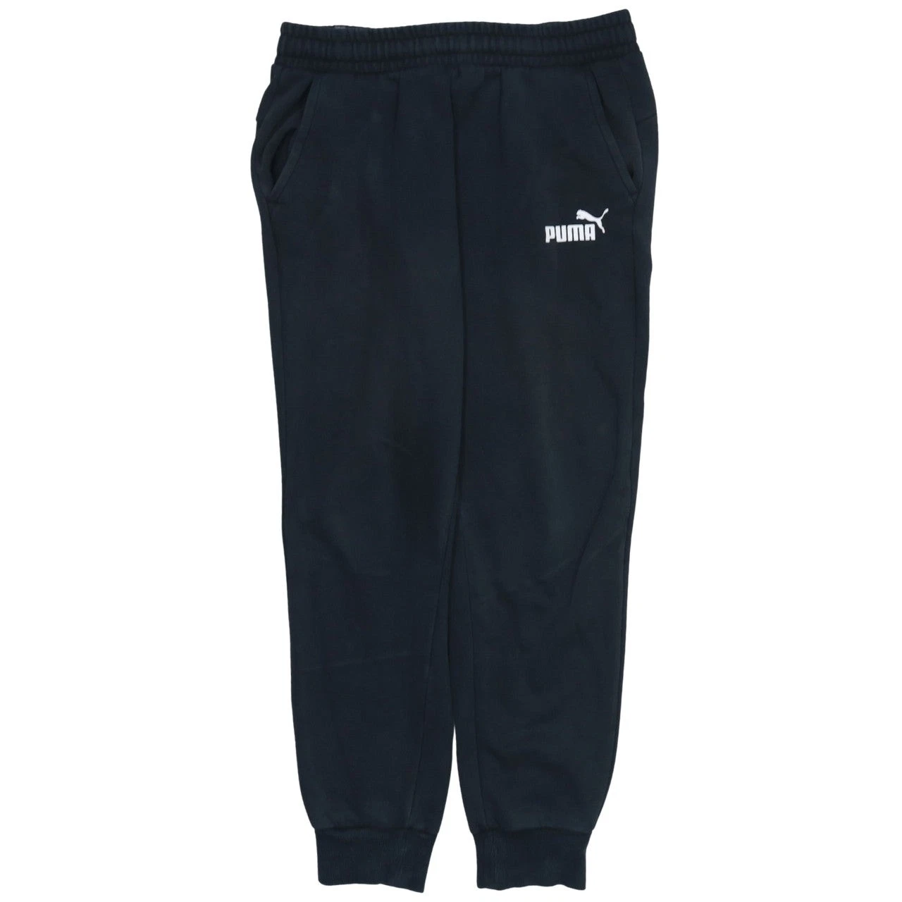 Puma Men's Black Jogger Sweatpants Regular Fit M