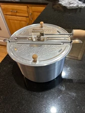 The Genuine Whirley Pop Stovetop Popcorn Maker By Wabash Valley Farms