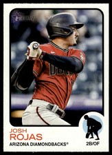 2022 Topps Heritage Josh Rojas Arizona Diamondbacks #37