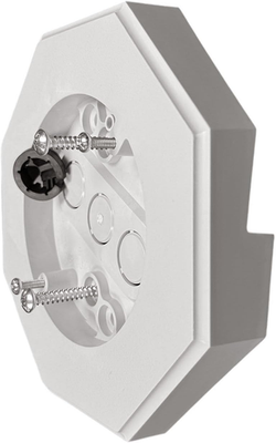 #ad IMBA 8141 White Vertical Siding Lamp Mounting Kit with Built In Electrical Box $68.99