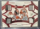 2024-25 Panini Flawless Victor Wembanyama Spurs Quad Patch QP-SPU 2/15
