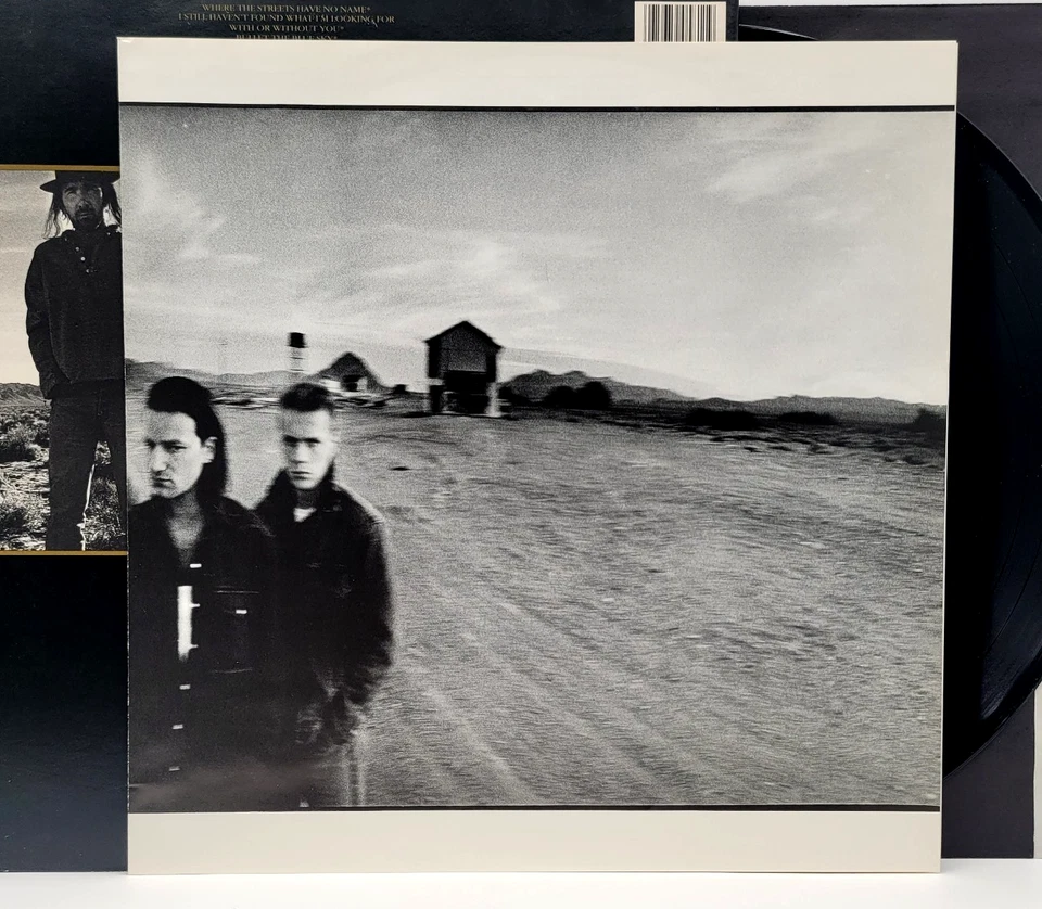 U2 - THE JOSHUA TREE - ROCK LP RECORD W/ POSTER 1987 Foto 3 de 3