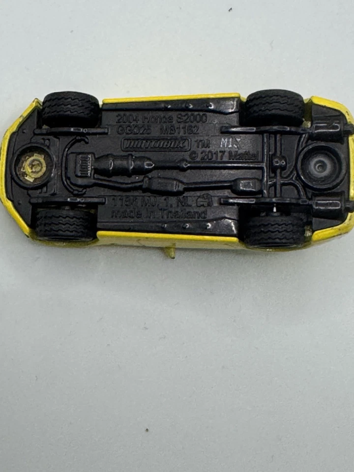 Matchbox Collectors 2004 Honda S2000 14/20. Real Riders amarillo suelto SLB6 Foto 3 de 3