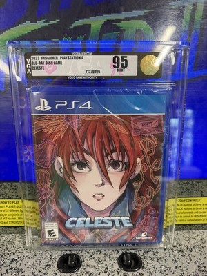 2023 PS4 Celeste Fangamer Blu-Ray Graded VGA 95 MINT Playstation 4