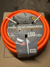 Teknor Apex High-Performance 3/4 in. x 100 ft. Contractor Grade Garden Hose NIB