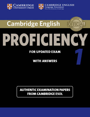 Cambridge English Proficiency 1 for Updated Exam Student's Book with Answers:...