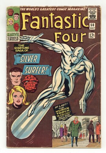 Fantastic Four #50 GD/VG 3.0 1966 - Afbeelding 1 van 2