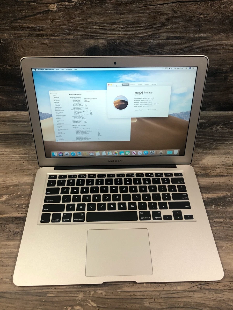 Apple MacBook Air Laptop 2017 13