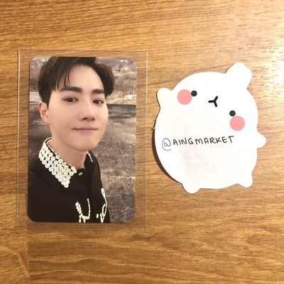 EXO SUHO GREY SUIT MUMO POB PREORDER BENEFIT PHOTOCARD PC 3