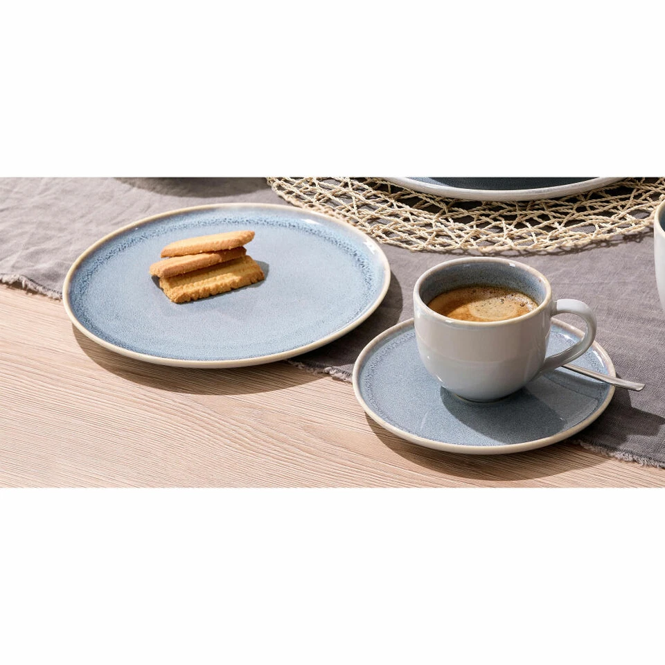 Ritzenhoff & Breker Coffee Service Skagen Stone 12 Piece Coffee Service Grey Blue - Image 3 of 4