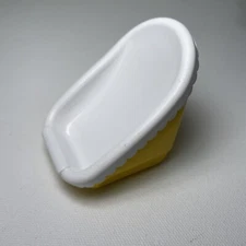 Vintage Little Tikes Dollhouse Baby Carrier Seat Yellow & White