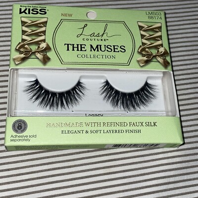 Kiss Lash Couture The Muses Collection Legacy LMS03L 88174 Faux Silk Eyelashes