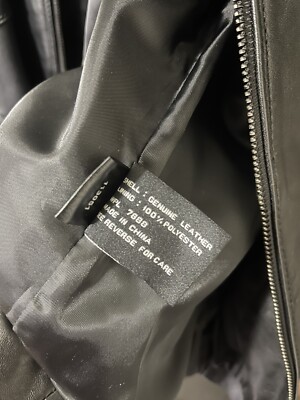 Avanti Leather Jacket New York Women's Black Genuine | eBay
