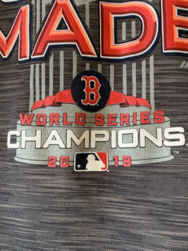 Boston Red Sox Majestic 2018 World Series Champions Damen Hoodie Sweatshirt XL - Bild 3 von 11