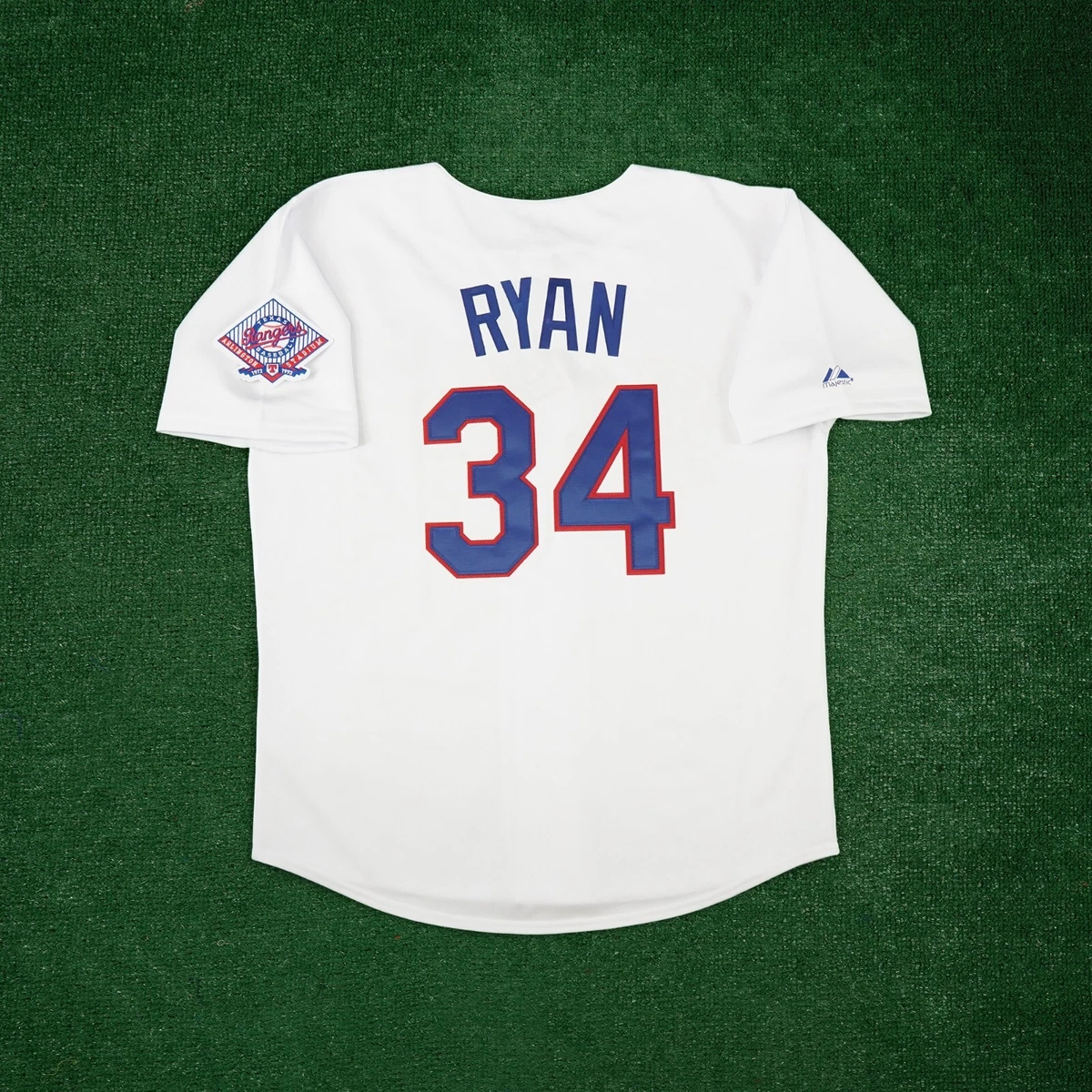 テキサスレンジャースユニホームUSA製ビンテージウィルクラーク Majestic Majestic Texas Rangers MLB Jerseys for sale | eBay