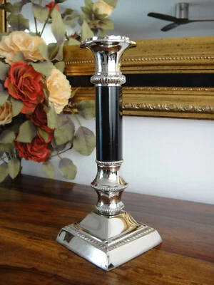 Kerzenleuchter Kerzenhalter Silber Jugendstil Antik Barock Edel Kerzenständer - Bild 1 von 4