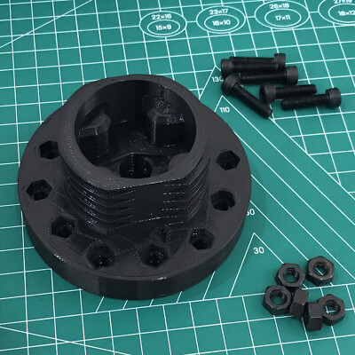 Quick Release Adapter Converter for Thrustmaster Steering Wheel 70-74mm