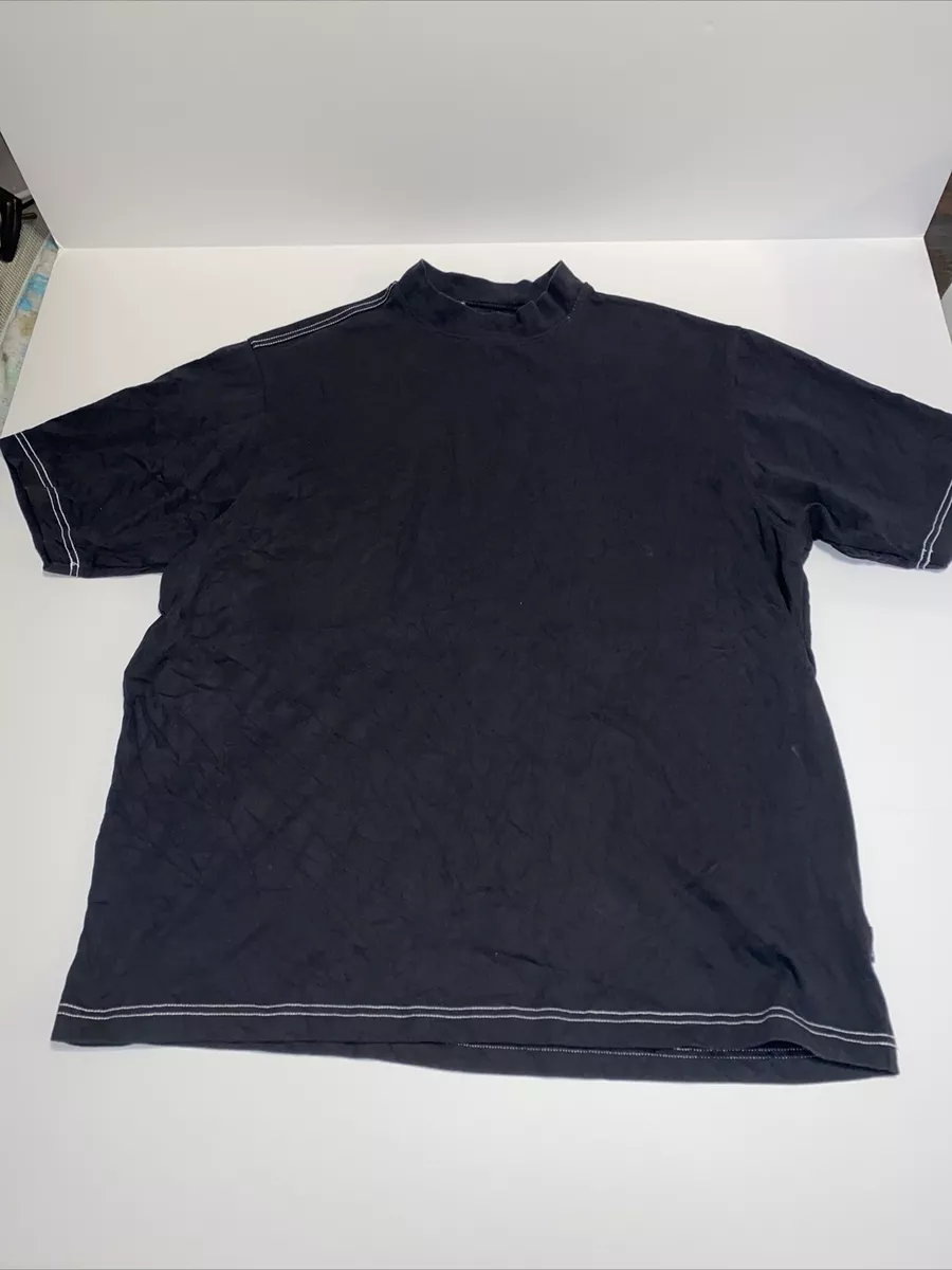 Adidas Climalite Stretch Black T Shirt Medium Rn 88387 CA 40312