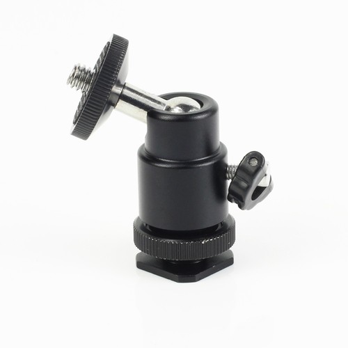 Cabeza de bola de tornillo de 1/4" montaje de micrófono para cámara GoPro Hero zoom H5 H4N H1N - Imagen 4 de 10