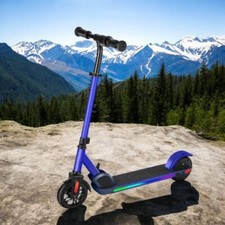 150W Kids Electric Scooter with Adjustable Height LED Lights ages 6 - 14 yrs