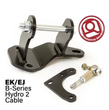 Innovative Black Steel Hydro to Cable Bracket and Actuator FOR 96-00 Civic EK
