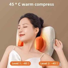 Trapezius Electric Massage Pillow Wireless Car And Home Massager Heating Wais