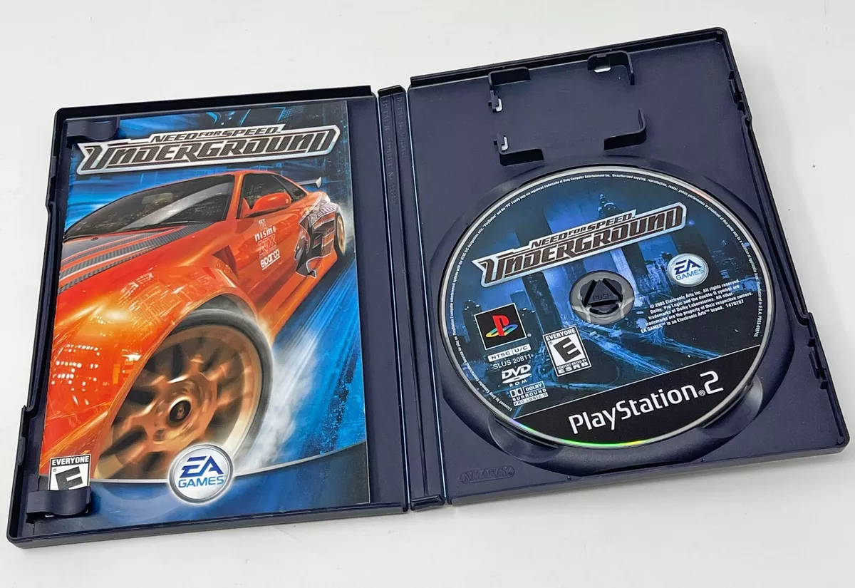 Need For Speed Underground Sony Playstation 2 PS2 Game – The Game