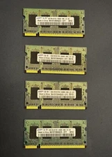 4GB (4 x 1GB) DIMM 800 MHz PC2-6400 DDR2 Memory - Samsung