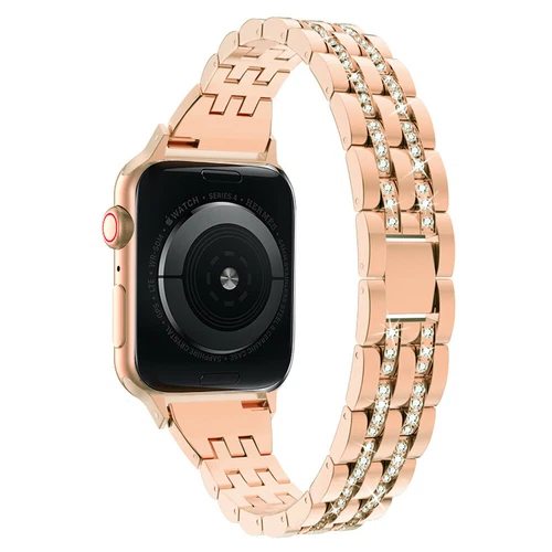 Armband + Bling Case für Apple Watch 10 9 8 7 6 5 iWatch 49mm Edelstahlband - Bild 21 von 43