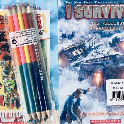 NEW Scholastic Summer Set Homeschool FIC Grade 5 Grade Books Activity Sheets