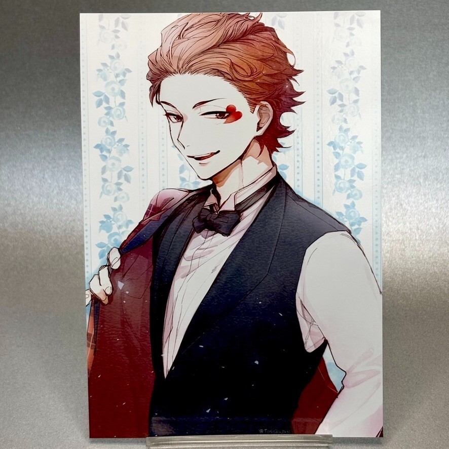 Ace Trappola Photo Card Disney Twisted Wonderland Bandai Japan