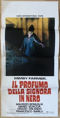 IL PROFUMO DELLA SIGNORA IN NERO 1974 ORIGINAL ITALIAN LOCANDINA NEAR MINT