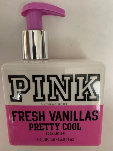 Victoria’s Secret PINK Fresh Vanillas Pretty Cool Body Lotion 16.9fl oz New RARE