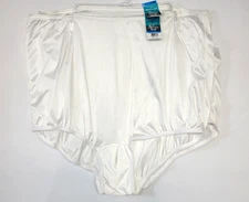 Vanity Fair Briefs Womens 2XL White Perfectly Yours Ravissant Tailored 2 Pack