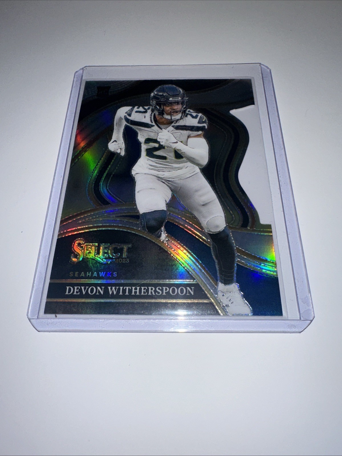 2023 Panini Select - Club Level Devon Witherspoon #273 Silver Prizm Die-Cut (RC)