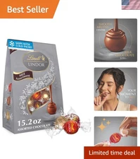 Individually Wrapped LINDOR Milk Chocolate Truffles, 15.2 oz for Sharing Delight