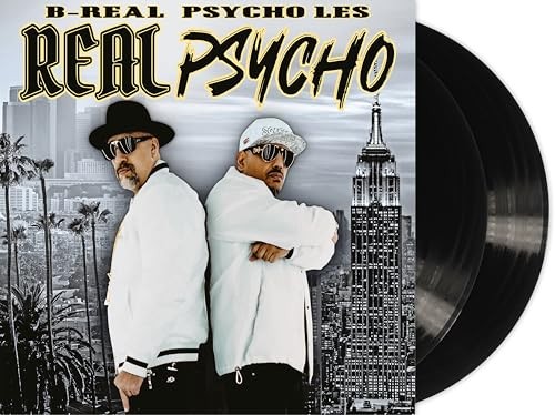 B-Real & Psycho Les Real Psycho LP Album vinyl record 2 LP Deluxe in Gatefold - Image 3