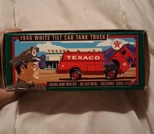 ERTL Collectibles Texaco 1949 White Tilt Cab Tank Truck Collectors Series New