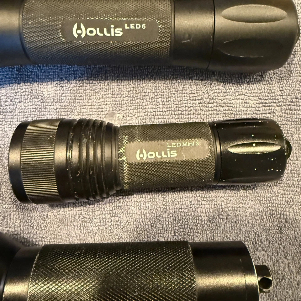 4 luces de buceo Hollis/Oxycheq-- LEER-- envío GRATIS Foto 3 de 4