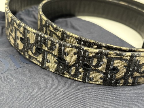 Cinturón Dior oblicuo para hombre con 2 hebillas / Leer descripción - Imagen 12 de 20
