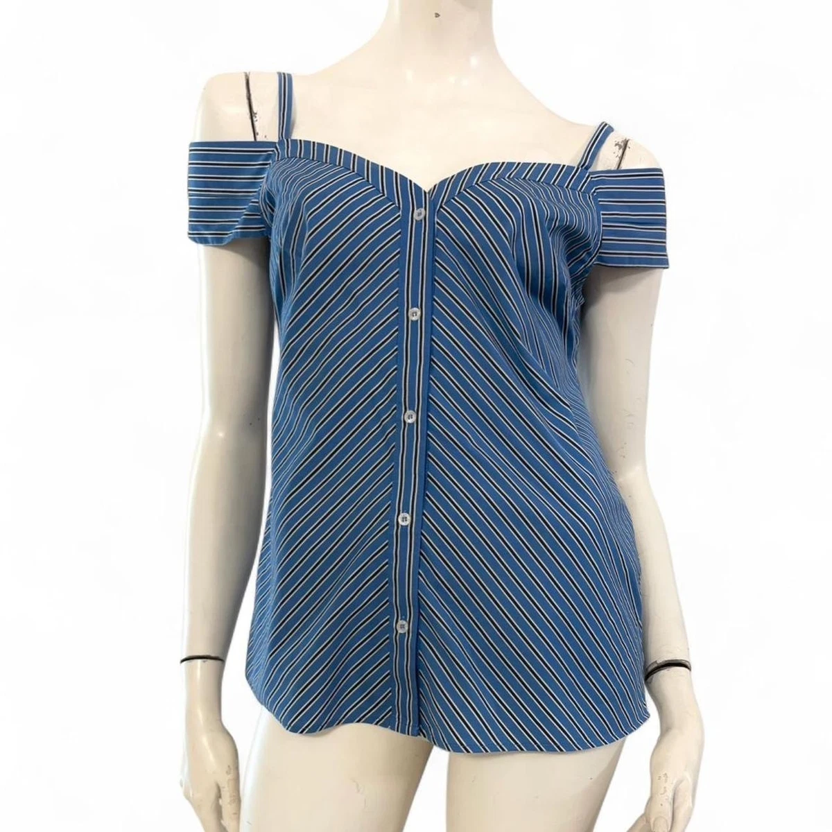Polo in maglia piqué a maniche lunghe tinta unita - blu - Uomo - 12.00