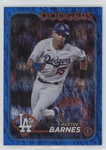 2024 Topps Series 2 Blue Foil /999 Austin Barnes #422