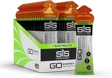 Science In Sport SIS GO Energy Electrolyte Gel Salted Caramel 60 ml x 30 RRP £60