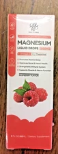 Magnesium Glycinate Liquid Drops 1000Mg Bones Heart Health Stress Relief 10/26