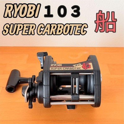 RYOBI 103 SUPER CARBOTEC 船　リョービ　船釣り用リール Ryobi 103 Super Carbotec Boat Fishing Reel Used | eBay