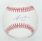 CHIPPER JONES Atlanta Braves Signed MLB BASEBALL + FANATICS Auth Holo 26193