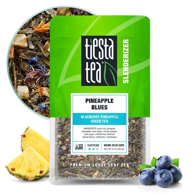 Tiesta Tea - Pineapple Blues | Blueberry Pineapple Green Tea | Premium Tropical